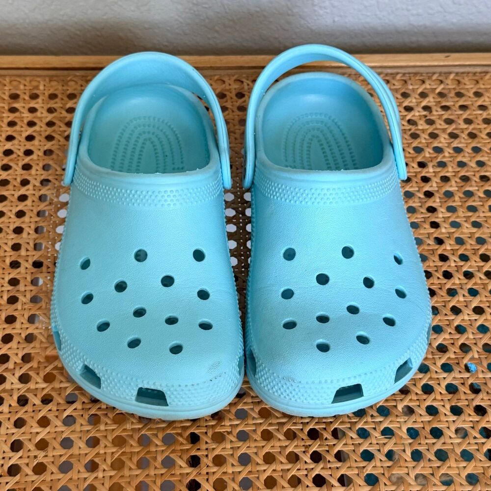 Blue Crocs Clogs Shoes Junior 2